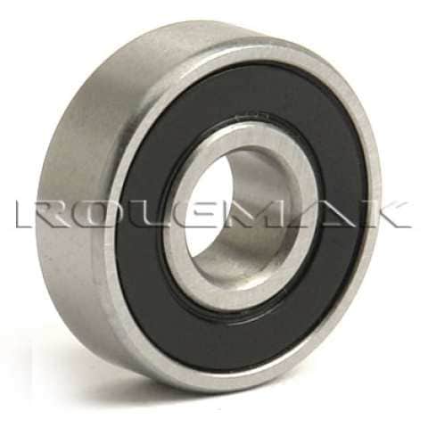 Sourcing Map 608-2RS Rodamiento Rígido De Bolas De Doble Sellado 180016 Rodamientos Z1 De Acero